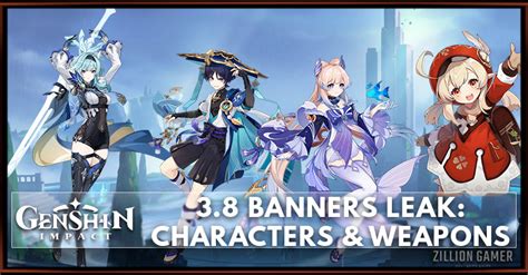 leak banner 3.8|Genshin Impact 3.8 Banners and Release Date